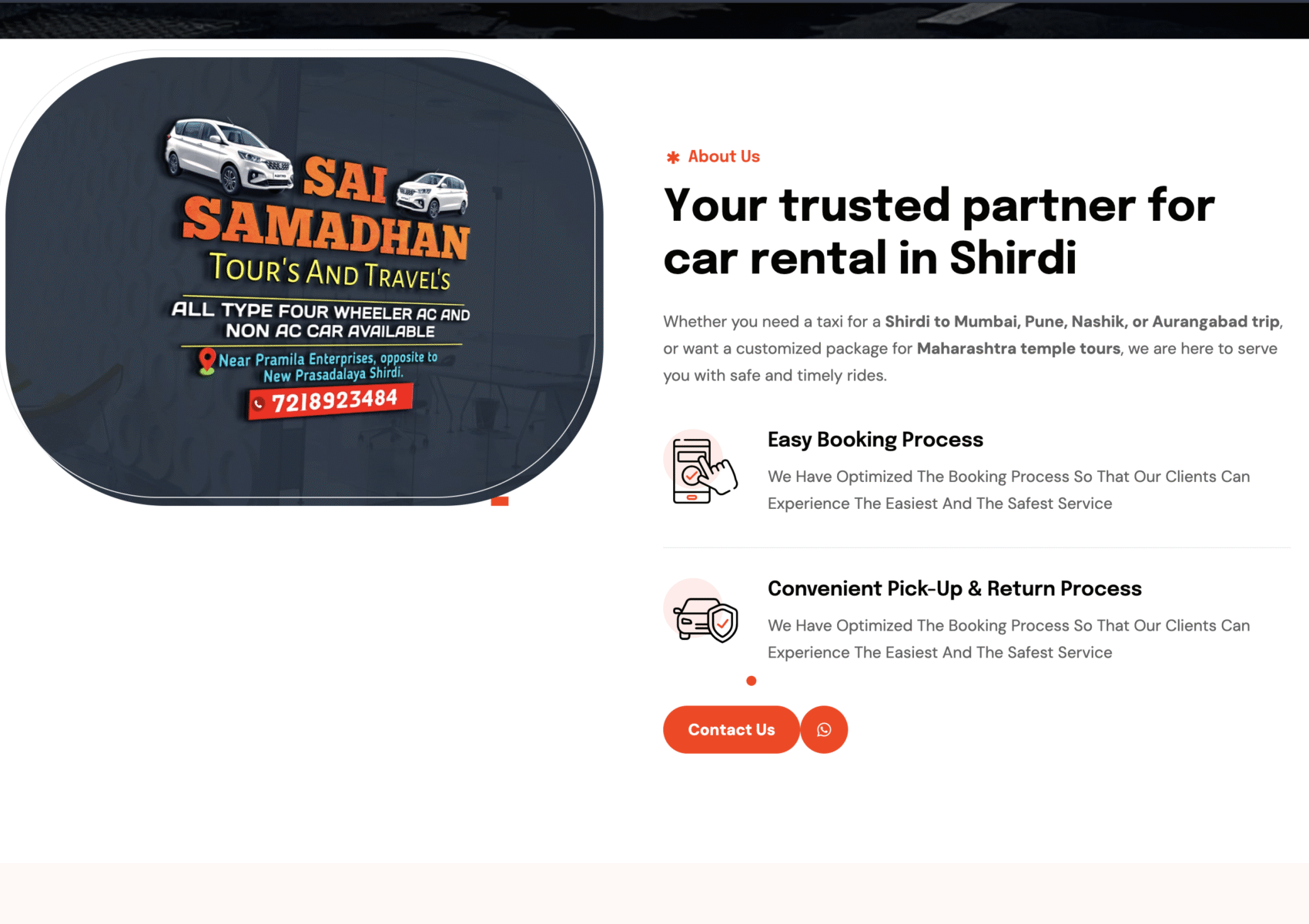 webscape digital services, sai samadhan tours and travels